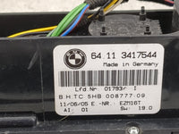 2004-2010 Bmw X3 Climate Control Module Temperature AC/Heater Replacement P/N:64113417544 5HB00877709 Fits OEM Used Auto Par