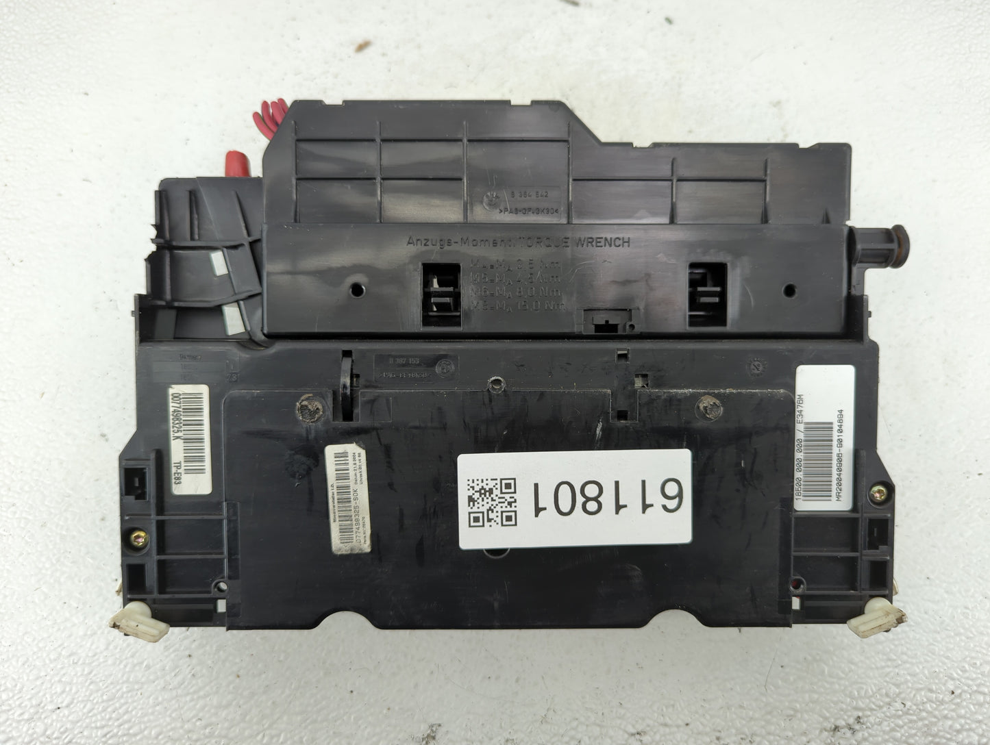 2004-2010 Bmw X3 Fusebox Fuse Box Panel Relay Module P/N:MR20040906-90104894 077498325-S0K Fits OEM Used Auto Parts - Oemuse