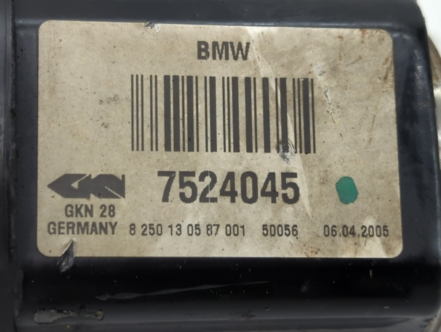 2004-2007 Bmw X3 Axle Shaft Front Driver Cv C/v - Oemusedautoparts1.com