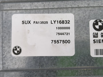 2005-2006 Bmw X5 PCM Engine Control Computer ECU ECM PCU OEM P/N:7 544 721 Fits Fits 2005 2006 OEM Used Auto Parts