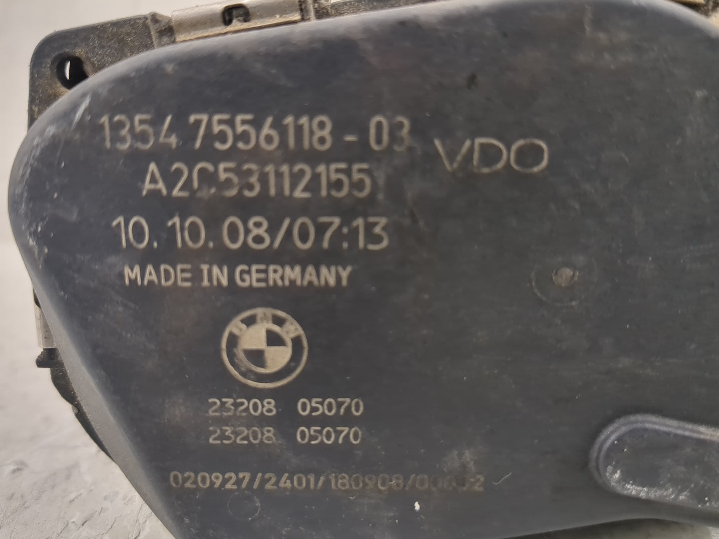 2001-2006 Bmw X5 Throttle Body P/N:A2C53112155 Fits Fits 2001 2002 2003 2004 2005 2006 OEM Used Auto Parts - Oemusedautopart