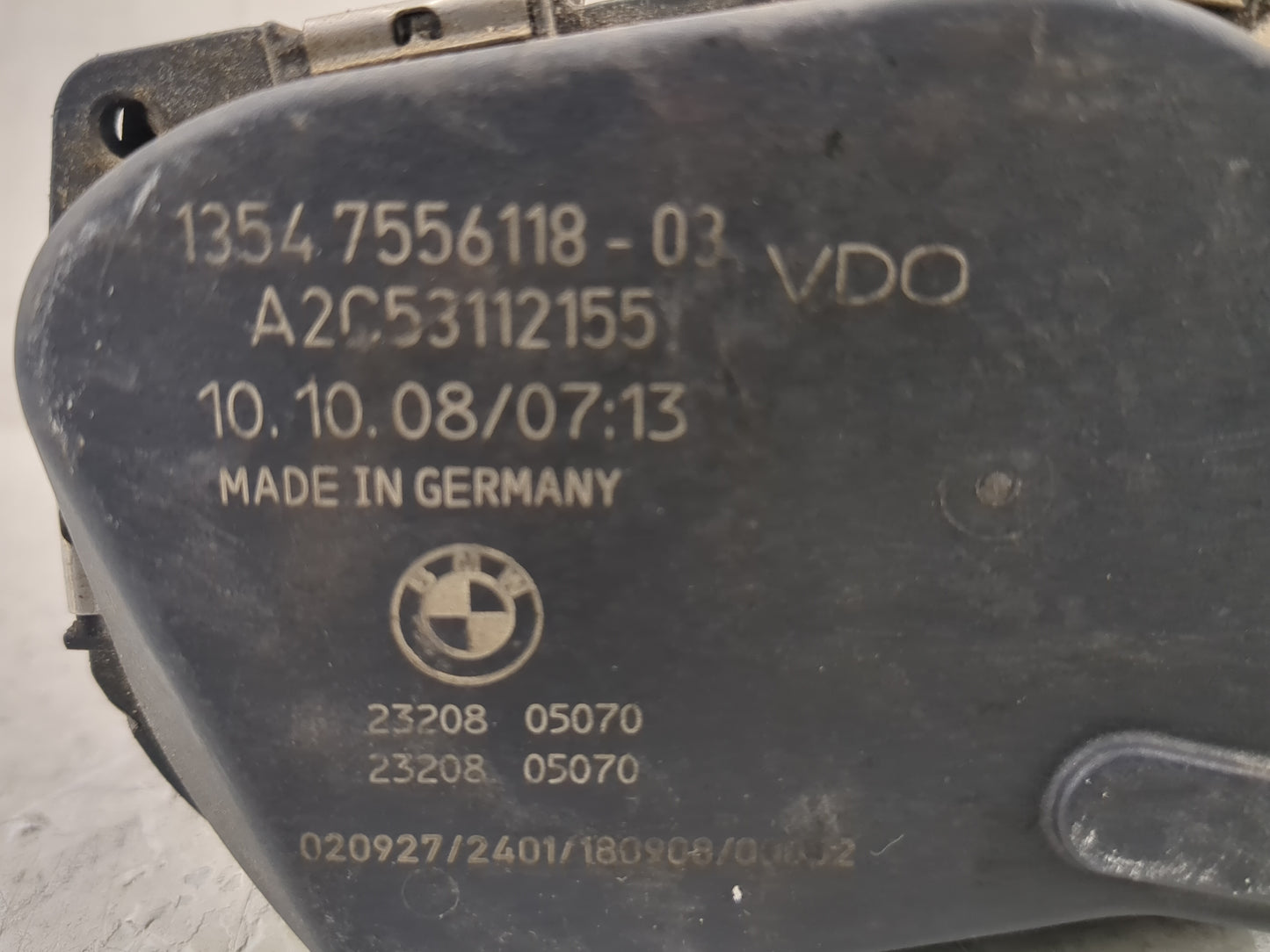 2001-2006 Bmw X5 Throttle Body P/N:A2C53112155 Fits Fits 2001 2002 2003 2004 2005 2006 OEM Used Auto Parts - Oemusedautopart