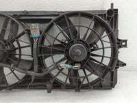 2002-2005 Buick Century Left Radiator Fan Motor Assembly - Oemusedautoparts1.com