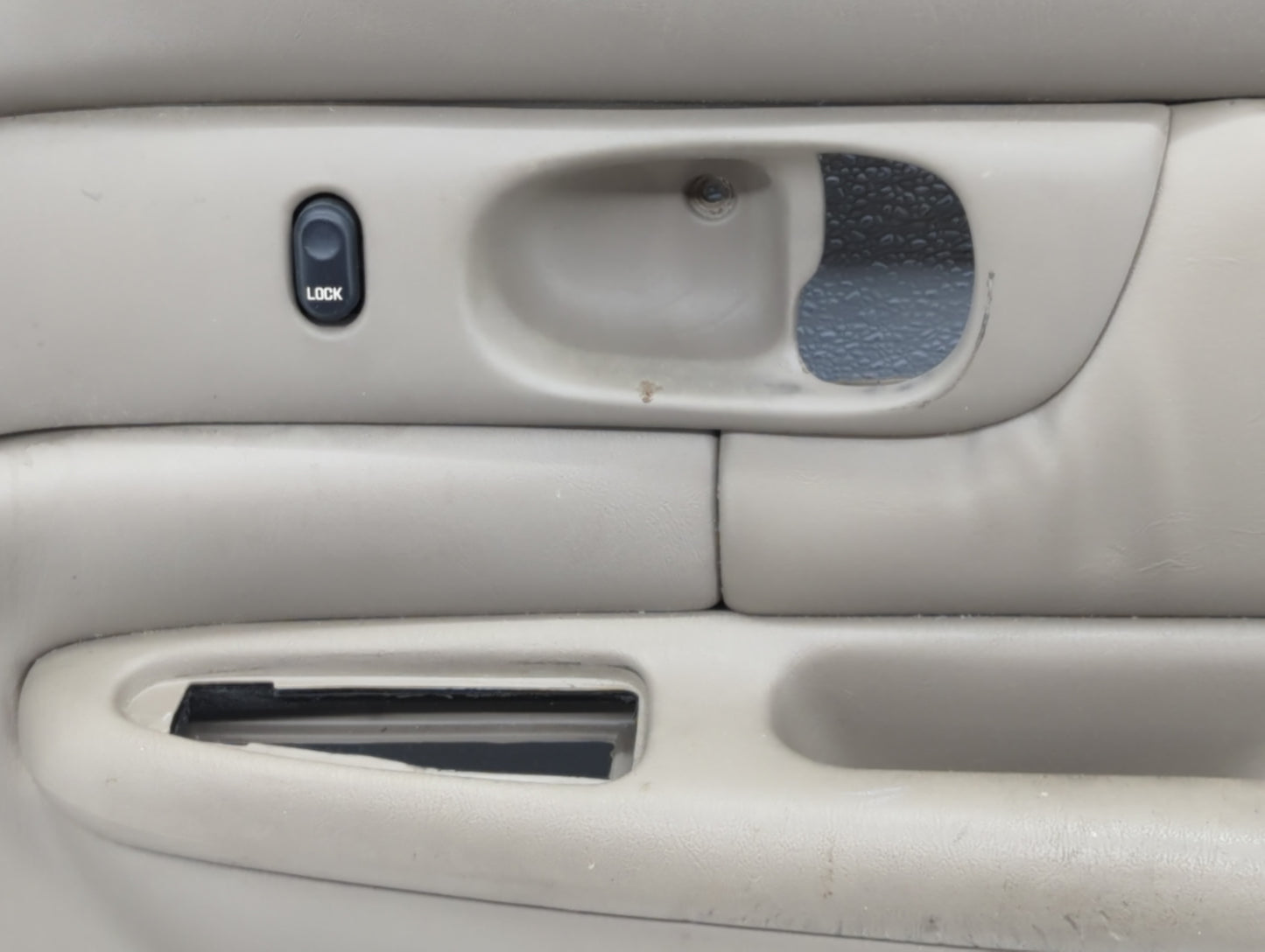 2005 Buick Century Rear Right Passenger Interior Door Panel Trim Beige - Oemusedautoparts1.com