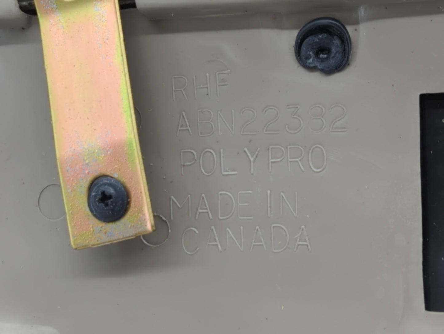 2005 Buick Century Rear Right Passenger Interior Door Panel Trim Beige - Oemusedautoparts1.com