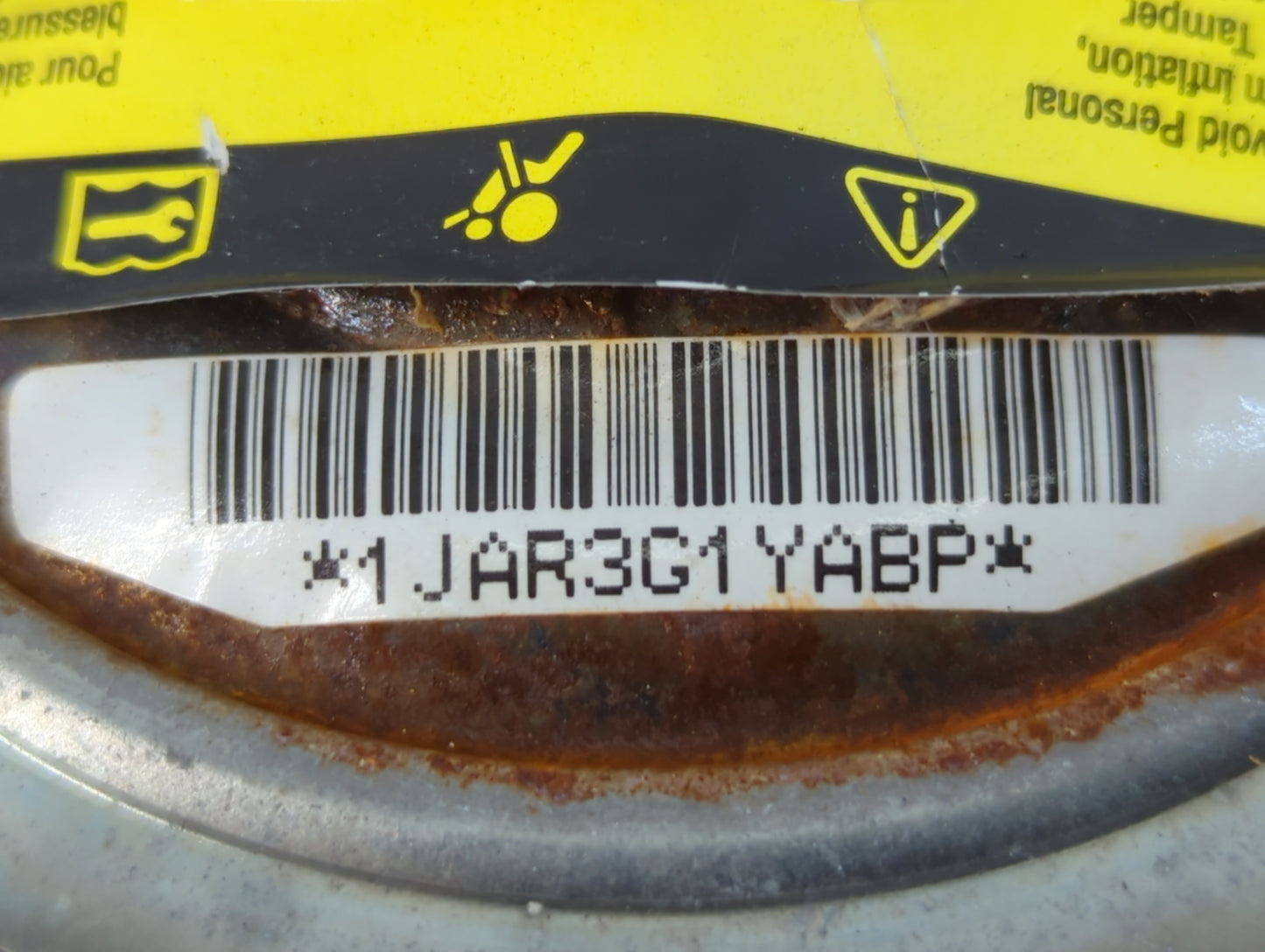 1999-2005 Buick Century Air Bag Driver Left Steering Wheel Mounted P/N:1JAR3G1YABA Fits Fits 1999 2000 2001 2002 2003 2004 2