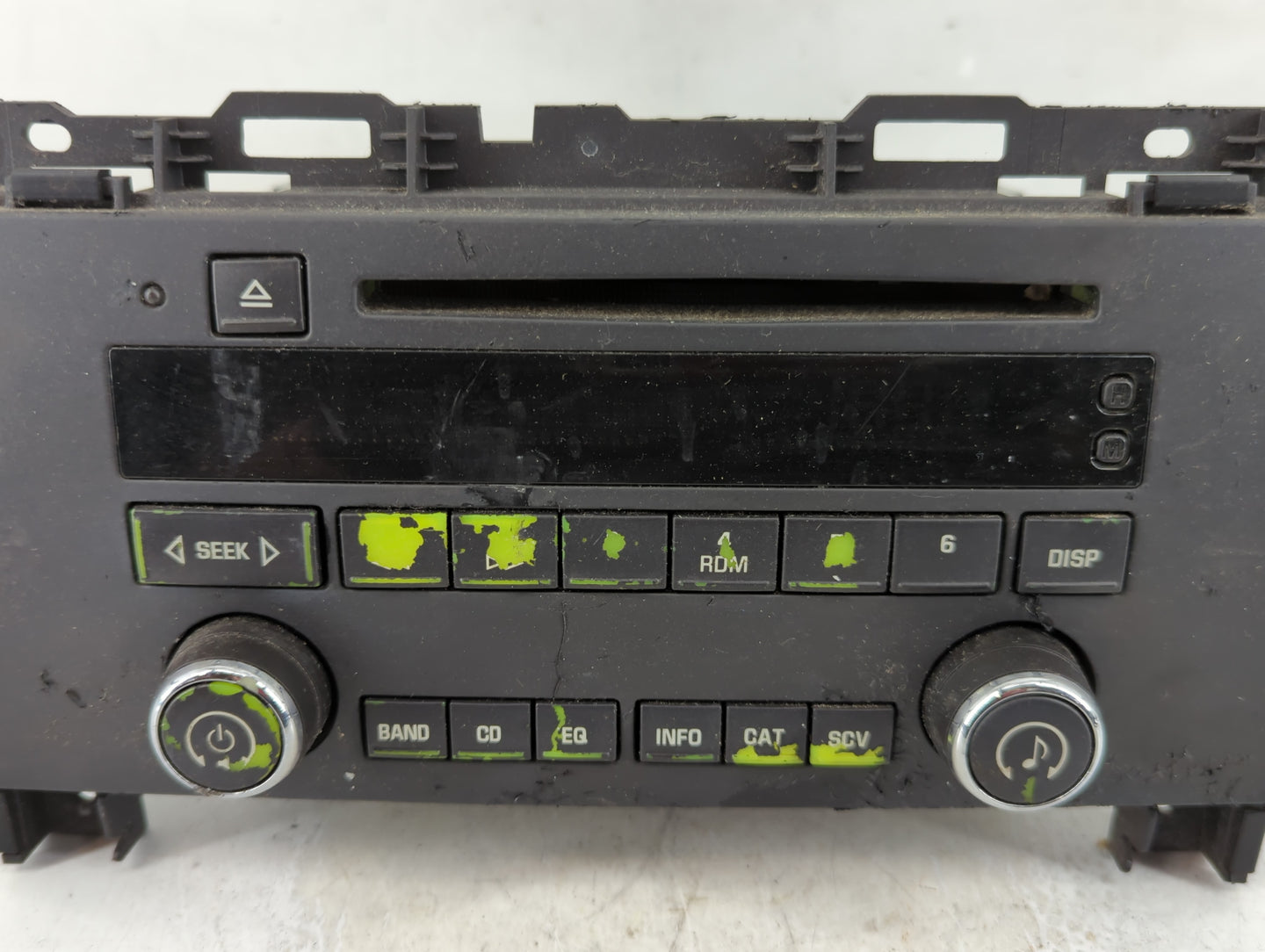 2005-2007 Buick Lacrosse Radio AM FM Cd Player Receiver Replacement P/N:10391272 Fits Fits 2005 2006 2007 OEM Used Auto Part