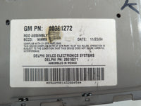 2005-2007 Buick Lacrosse Radio AM FM Cd Player Receiver Replacement P/N:10391272 Fits Fits 2005 2006 2007 OEM Used Auto Part