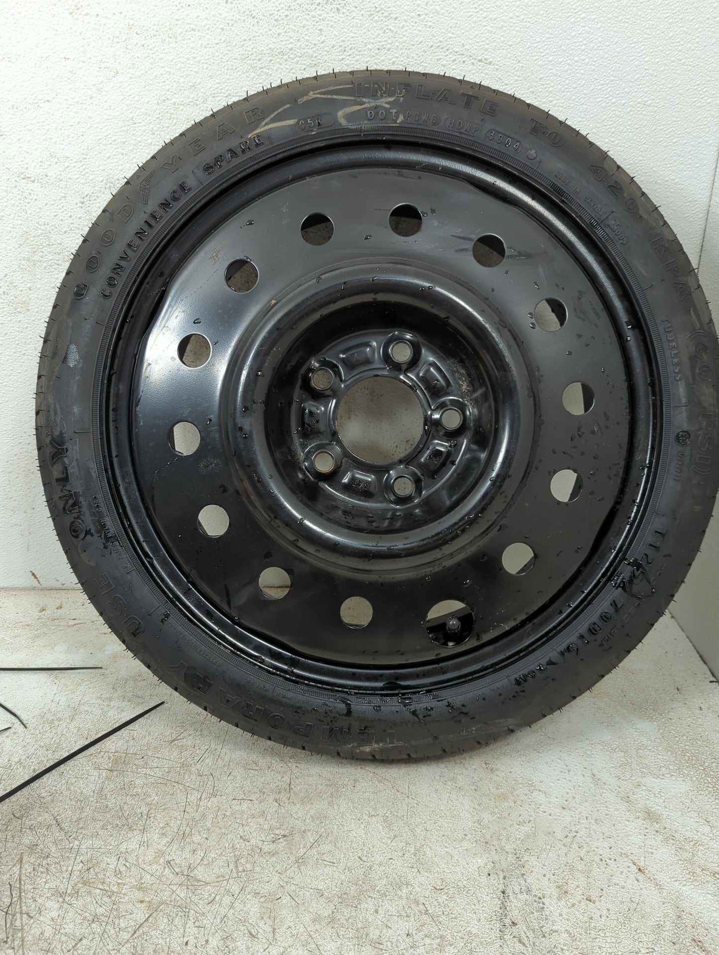2005-2009 Buick Lacrosse Spare Donut Tire Wheel Rim Oem 1236113 - Oemusedautoparts1.com
