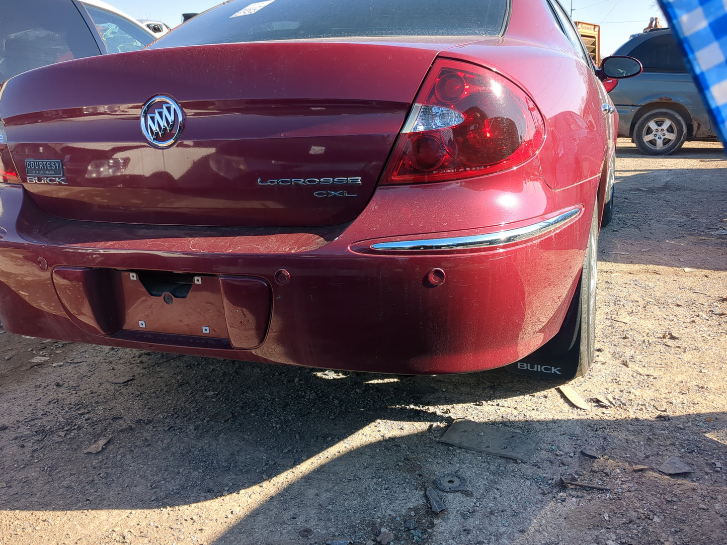 2005-2009 Buick Lacrosse Rear Bumper Assembly Oem - Oemusedautoparts1.com