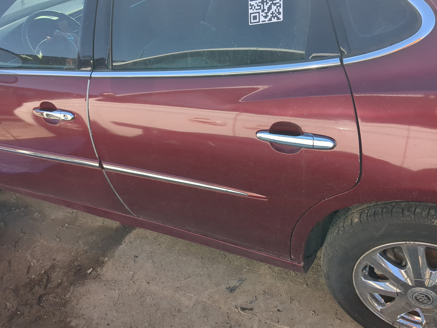 2005-2009 Buick Lacrosse Driver Rear Door Oem - Oemusedautoparts1.com