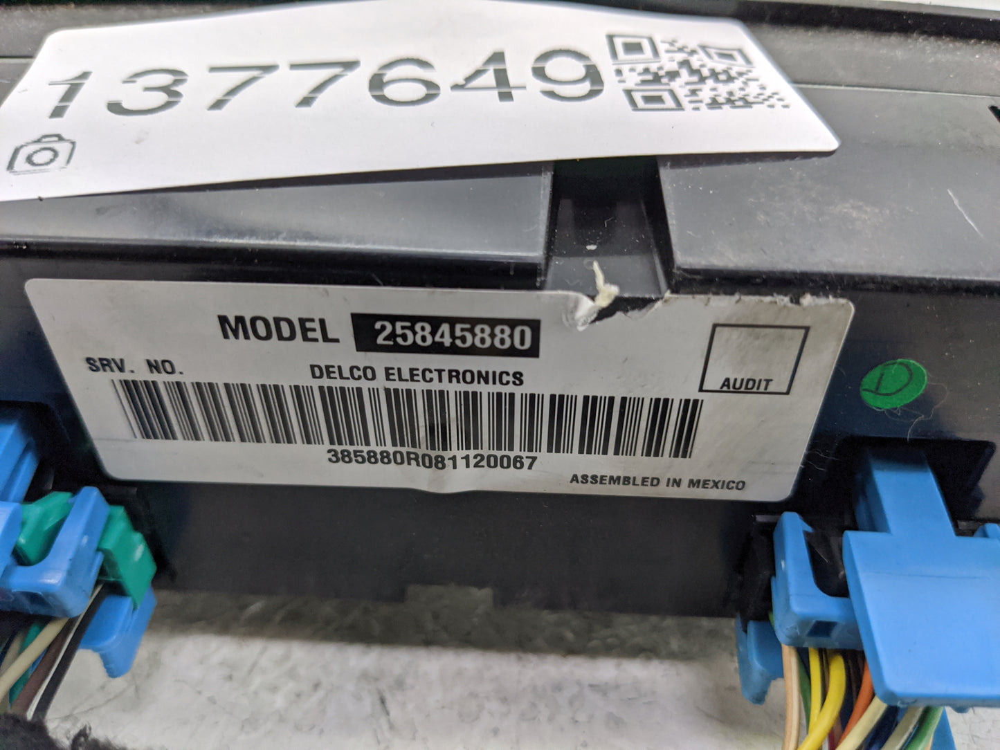2005-2009 Buick Lacrosse Climate Control Module Temperature AC/Heater Replacement P/N:25845880 Fits Fits 2005 2006 2007 2008