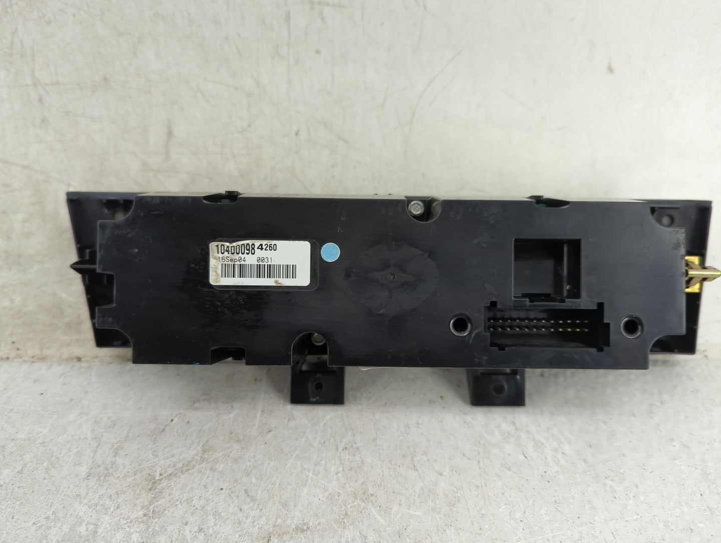 2005-2009 Buick Lacrosse Climate Control Module Temperature AC/Heater Replacement P/N:10400098 Fits Fits 2005 2006 2007 2008