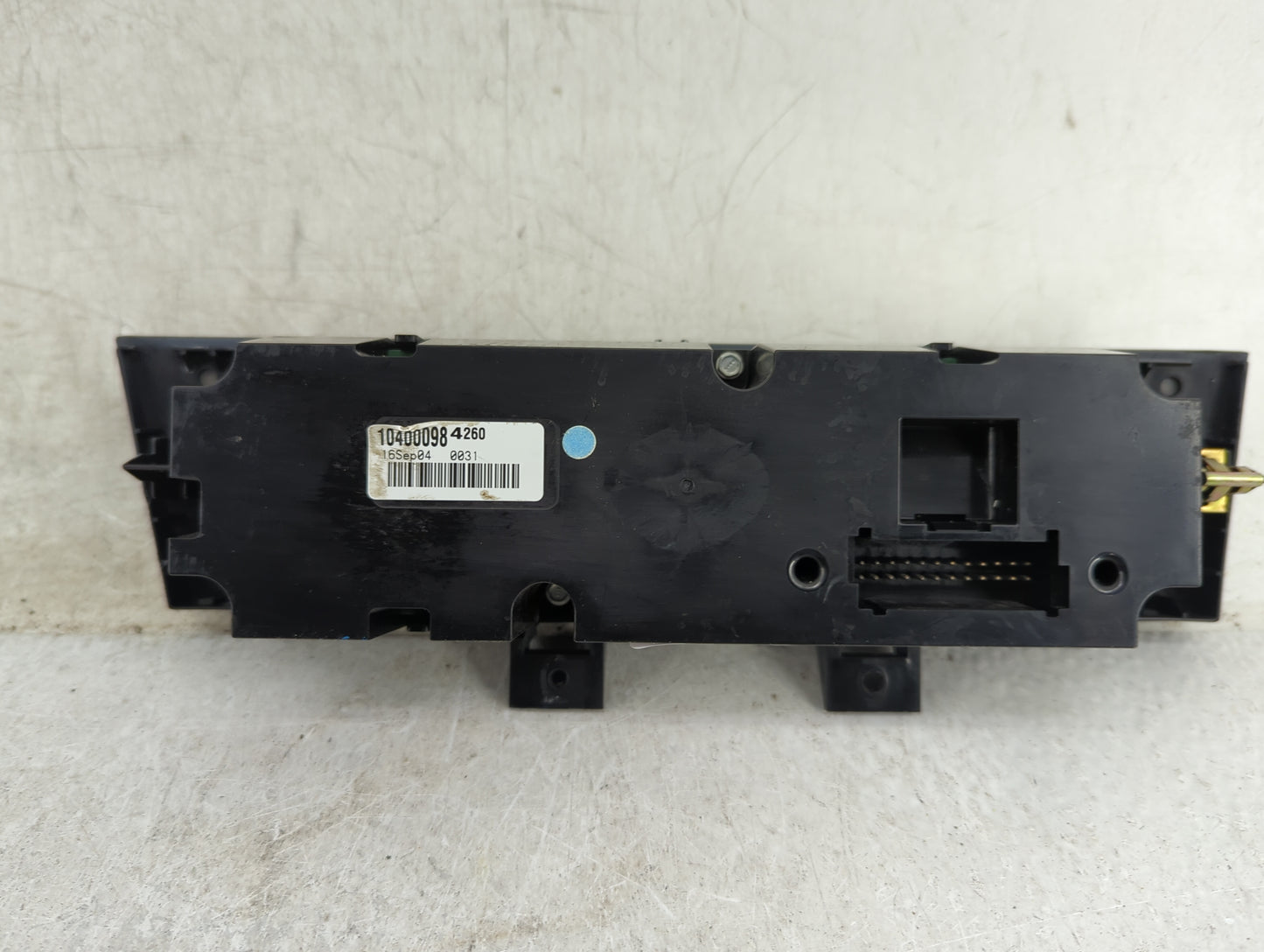 2005-2009 Buick Lacrosse Climate Control Module Temperature AC/Heater Replacement P/N:10400098 Fits Fits 2005 2006 2007 2008
