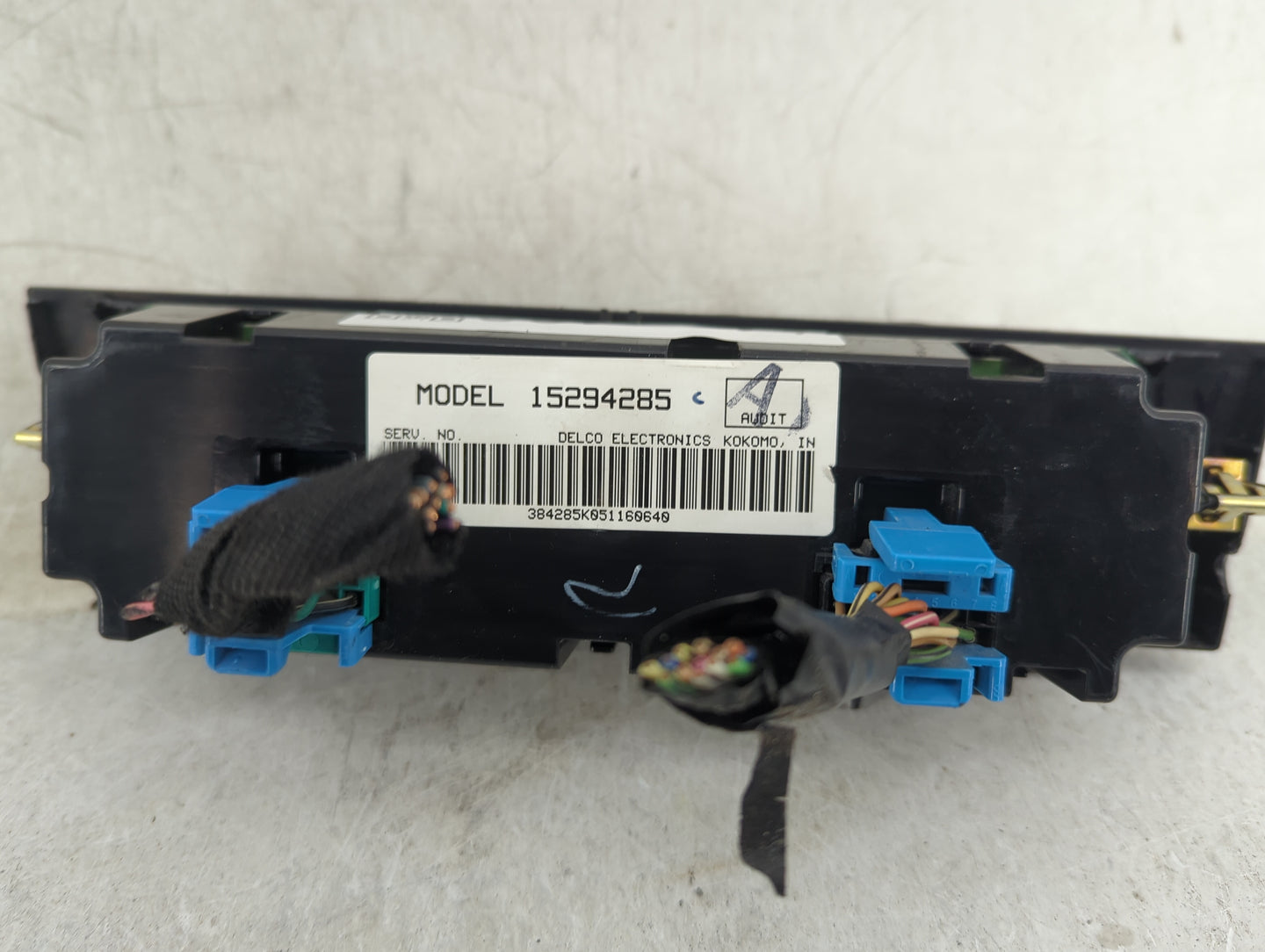 2005 Buick Lacrosse Climate Control Module Temperature AC/Heater Replacement P/N:15294285 Fits OEM Used Auto Parts - Oemused