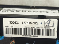 2005 Buick Lacrosse Climate Control Module Temperature AC/Heater Replacement P/N:15294285 Fits OEM Used Auto Parts - Oemused