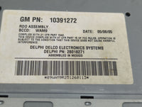 2005-2007 Buick Lacrosse Radio AM FM Cd Player Receiver Replacement P/N:10391272 Fits Fits 2005 2006 2007 OEM Used Auto Part