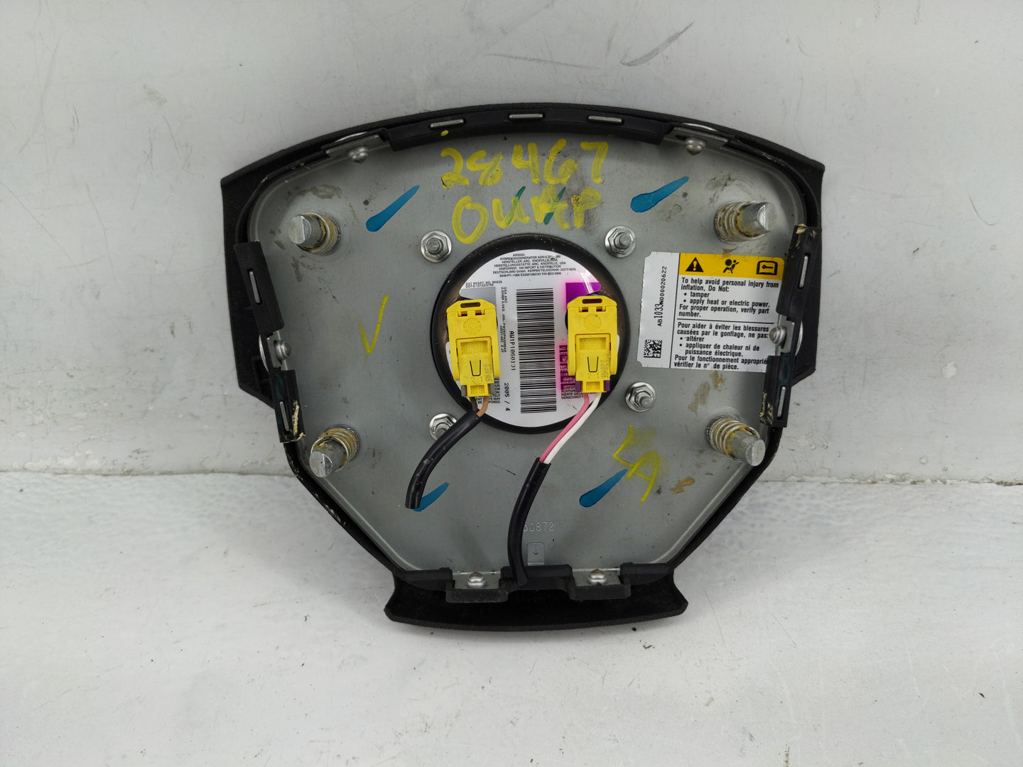 2005-2006 Buick Lacrosse Air Bag Driver Left Steering Wheel Mounted - Oemusedautoparts1.com