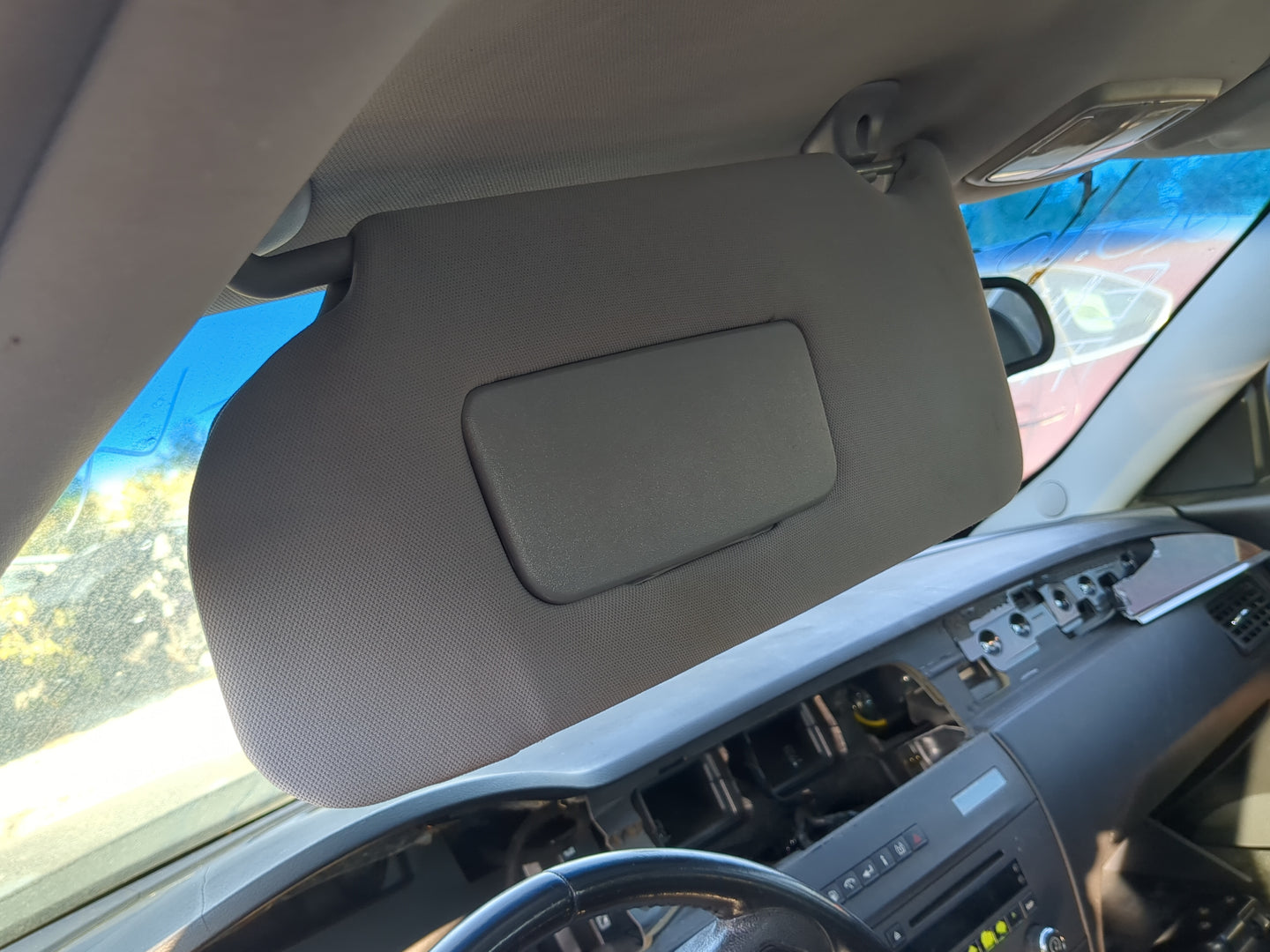 2005-2009 Buick Lacrosse Sun Visor Shade Replacement Driver Left Mirror Fits Fits 2005 2006 2007 2008 2009 OEM Used Auto Par