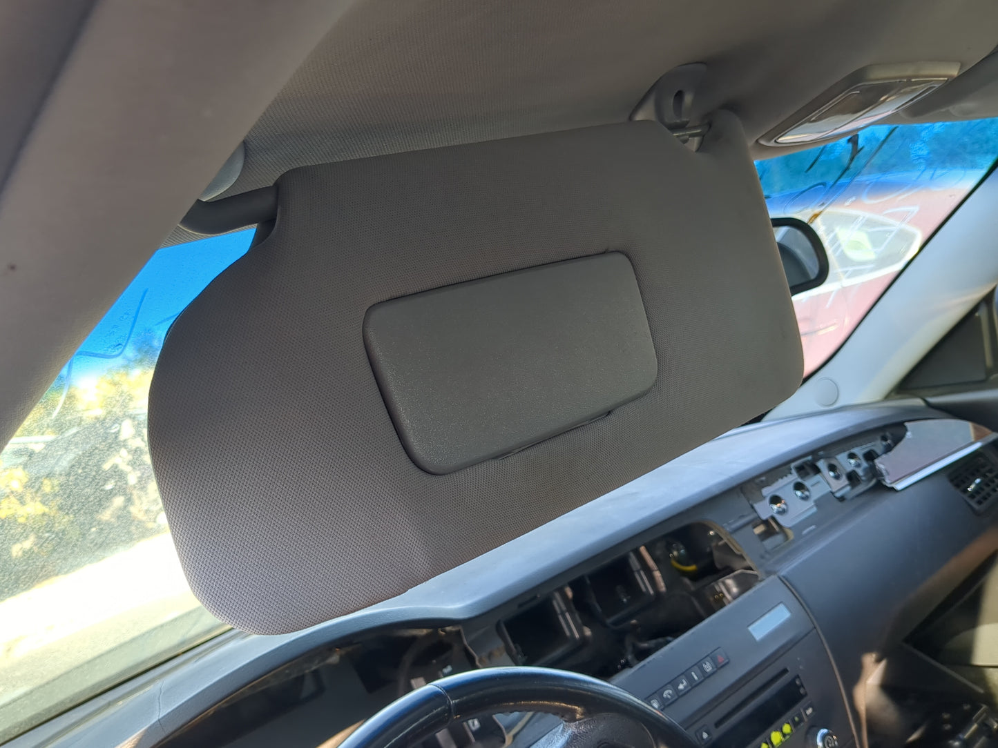 2005-2009 Buick Lacrosse Sun Visor Shade Replacement Driver Left Mirror Fits Fits 2005 2006 2007 2008 2009 OEM Used Auto Par