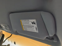 2005-2009 Buick Lacrosse Sun Visor Shade Replacement Passenger Right Mirror Fits Fits 2005 2006 2007 2008 2009 OEM Used Auto