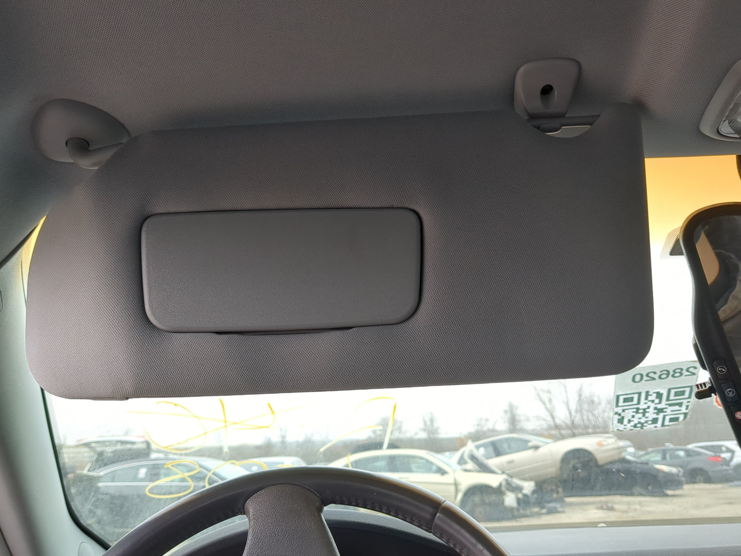 2005-2009 Buick Lacrosse Sun Visor Shade Replacement Driver Left Mirror Fits Fits 2005 2006 2007 2008 2009 OEM Used Auto Par