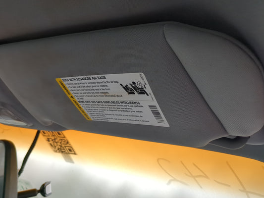 2005-2009 Buick Lacrosse Sun Visor Shade Replacement Passenger Right Mirror Fits Fits 2005 2006 2007 2008 2009 OEM Used Auto