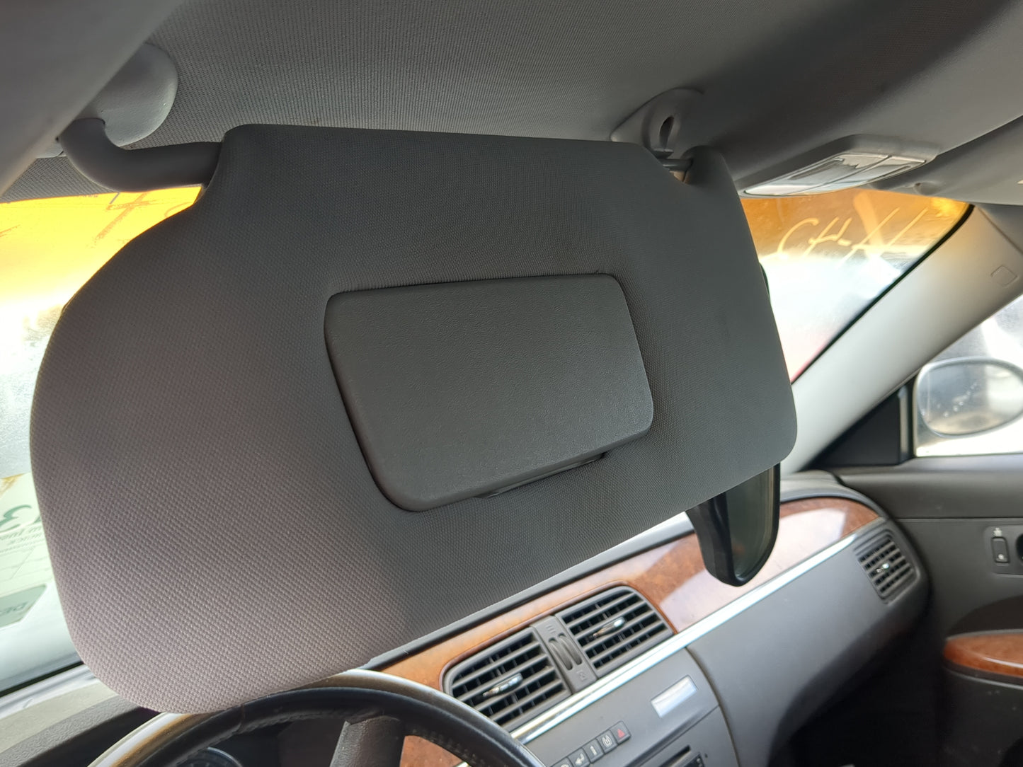 2005-2009 Buick Lacrosse Sun Visor Shade Replacement Driver Left Mirror Fits Fits 2005 2006 2007 2008 2009 OEM Used Auto Par