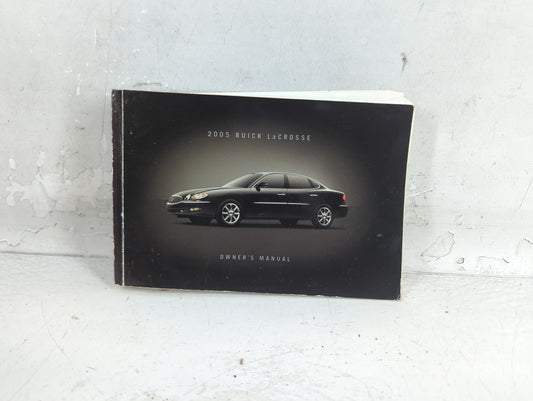 2005 Buick Lacrosse Owners Manual Book Guide OEM Used Auto Parts - Oemusedautoparts1.com