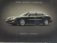2005 Buick Lacrosse Owners Manual Book Guide OEM Used Auto Parts - Oemusedautoparts1.com