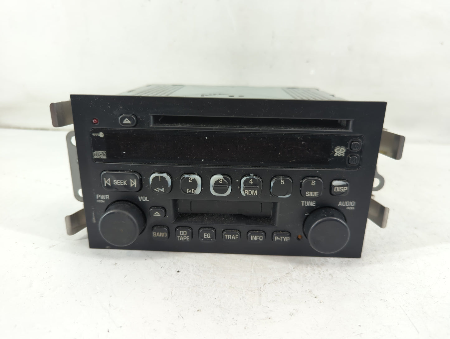 2003-2005 Buick Lesabre Radio AM FM Cd Player Receiver Replacement P/N:10375847 Fits Fits 2003 2004 2005 OEM Used Auto Parts