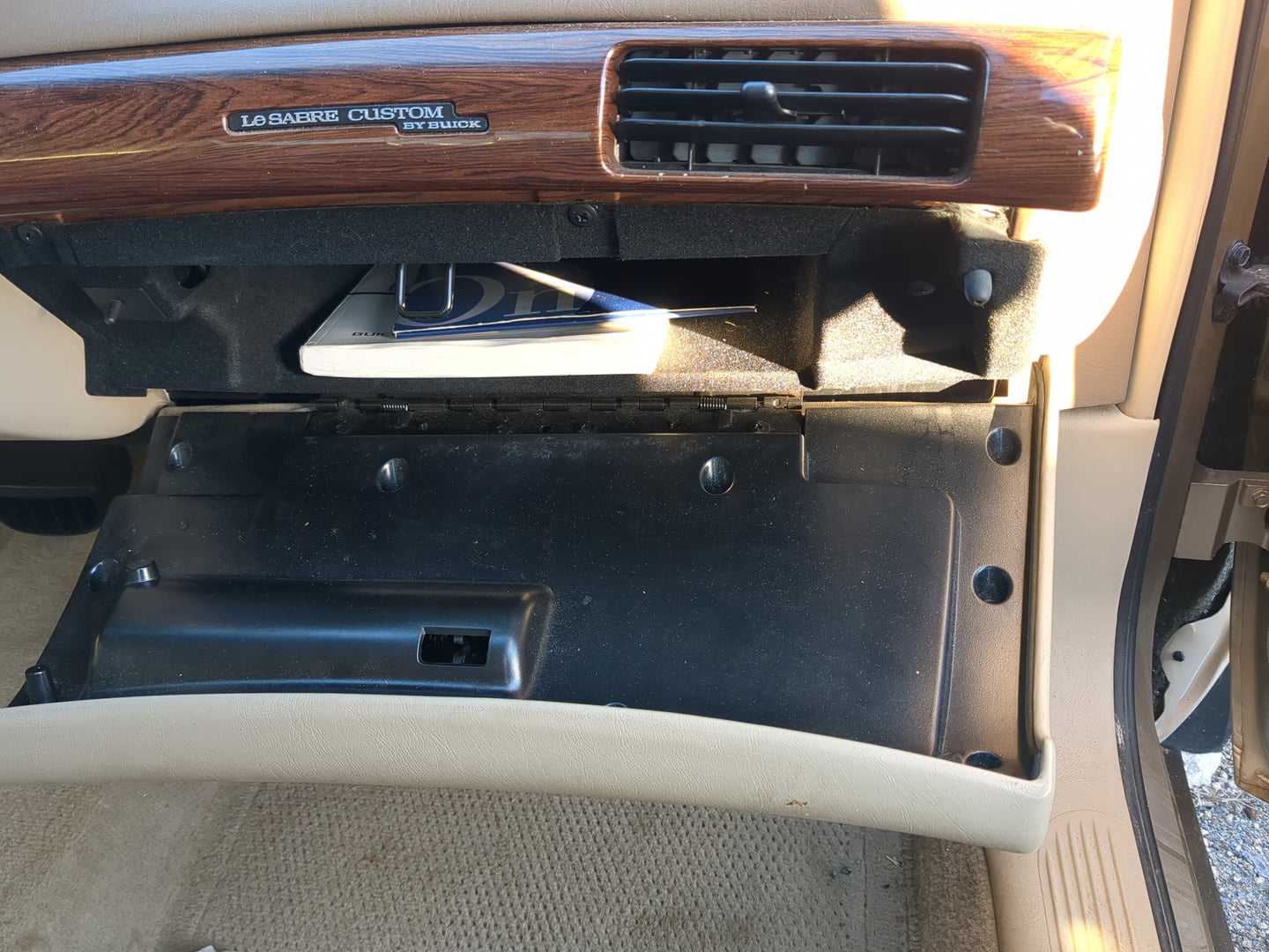 2005 Buick Lesabre Passenger Glove Box Door Storage Compartment - Oemusedautoparts1.com