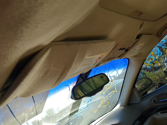 2000-2005 Buick Lesabre Sun Visor Shade Replacement Driver Left Mirror Fits Fits 2000 2001 2002 2003 2004 2005 OEM Used Auto