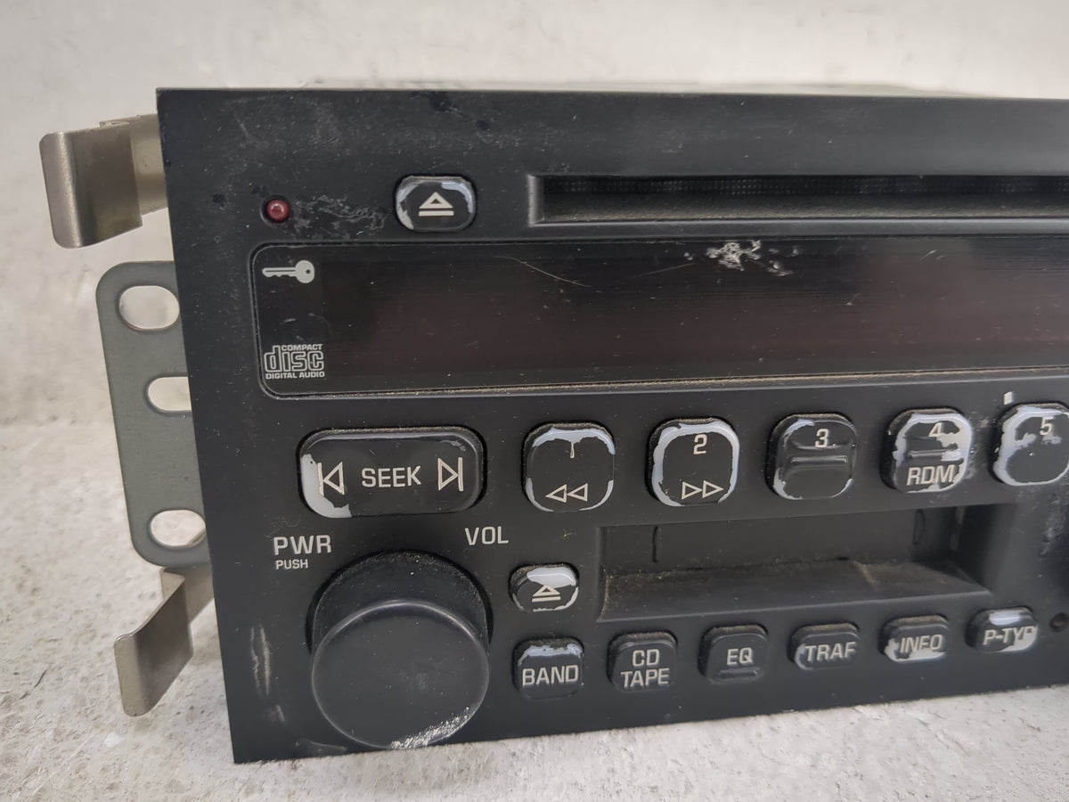 2003-2005 Buick Lesabre Radio AM FM Cd Player Receiver Replacement Fits Fits 2003 2004 2005 OEM Used Auto Parts - Oemusedaut