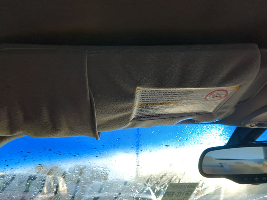 2000-2005 Buick Lesabre Sun Visor Shade Replacement Driver Left Mirror Fits Fits 2000 2001 2002 2003 2004 2005 OEM Used Auto