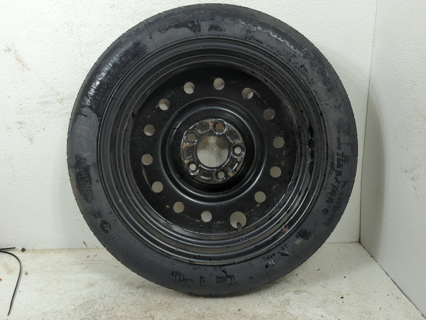 2002-2005 Buick Lesabre Spare Donut Tire Wheel Rim Oem 1385251 - Oemusedautoparts1.com