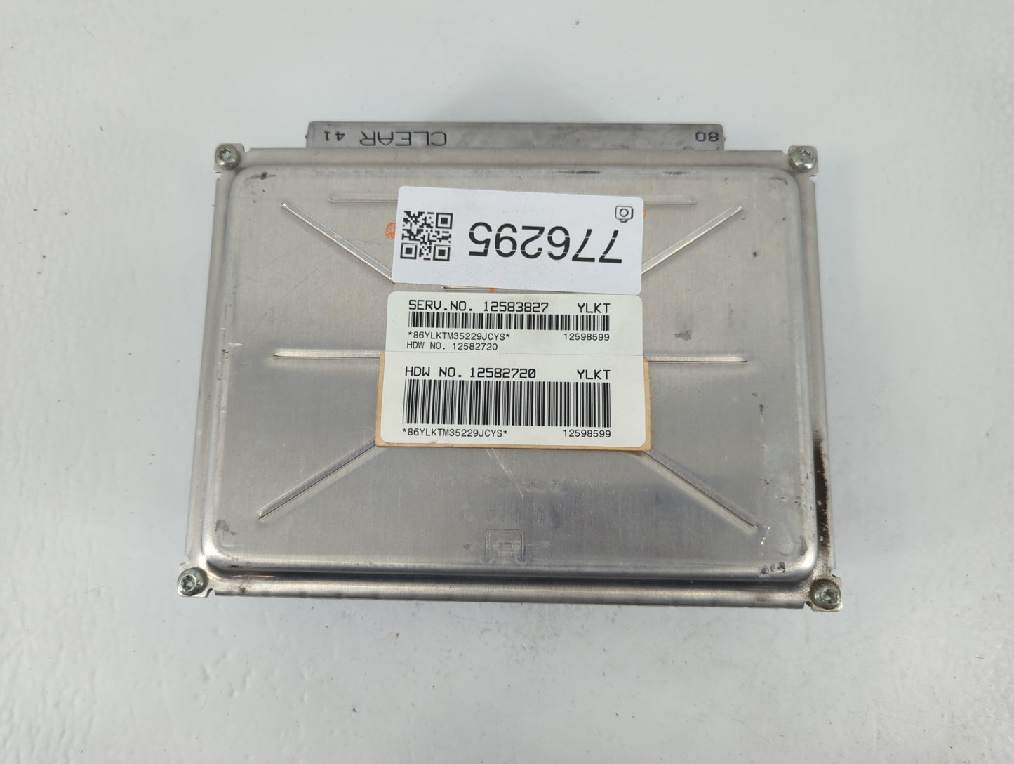 2004-2005 Buick Lesabre PCM Engine Control Computer ECU ECM PCU OEM P/N:12598599 12583827 Fits Fits 2003 2004 2005 OEM Used 