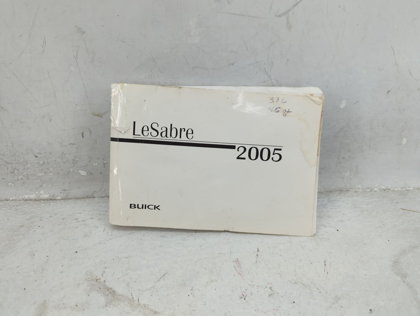 2005 Buick Lesabre Owners Manual Book Guide OEM Used Auto Parts - Oemusedautoparts1.com