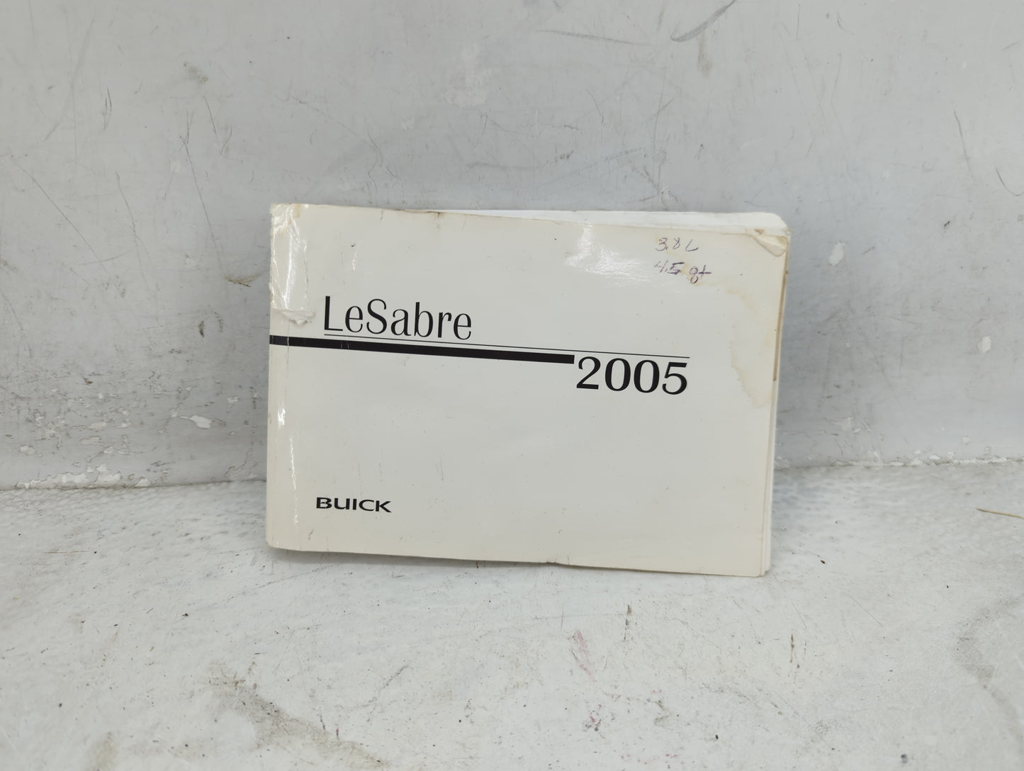 2005 Buick Lesabre Owners Manual Book Guide OEM Used Auto Parts - Oemusedautoparts1.com