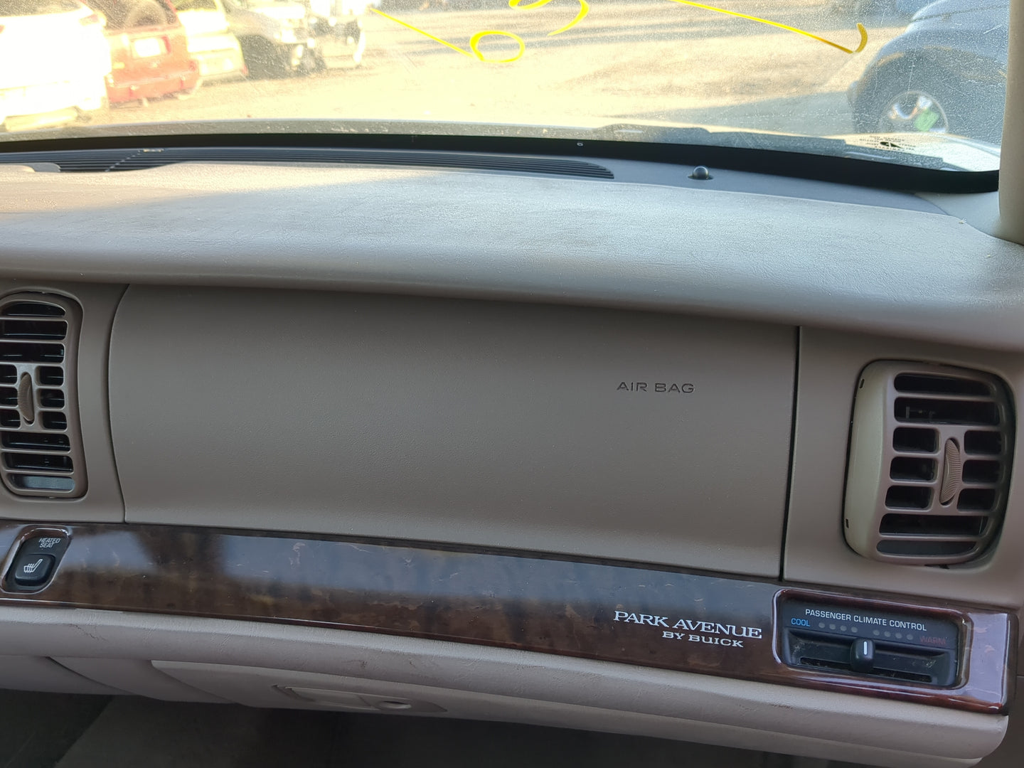 2002-2005 Buick Park Avenue Air Bag Passenger Right Dashboard OEM Fits Fits 2002 2003 2004 2005 OEM Used Auto Parts - Oemuse