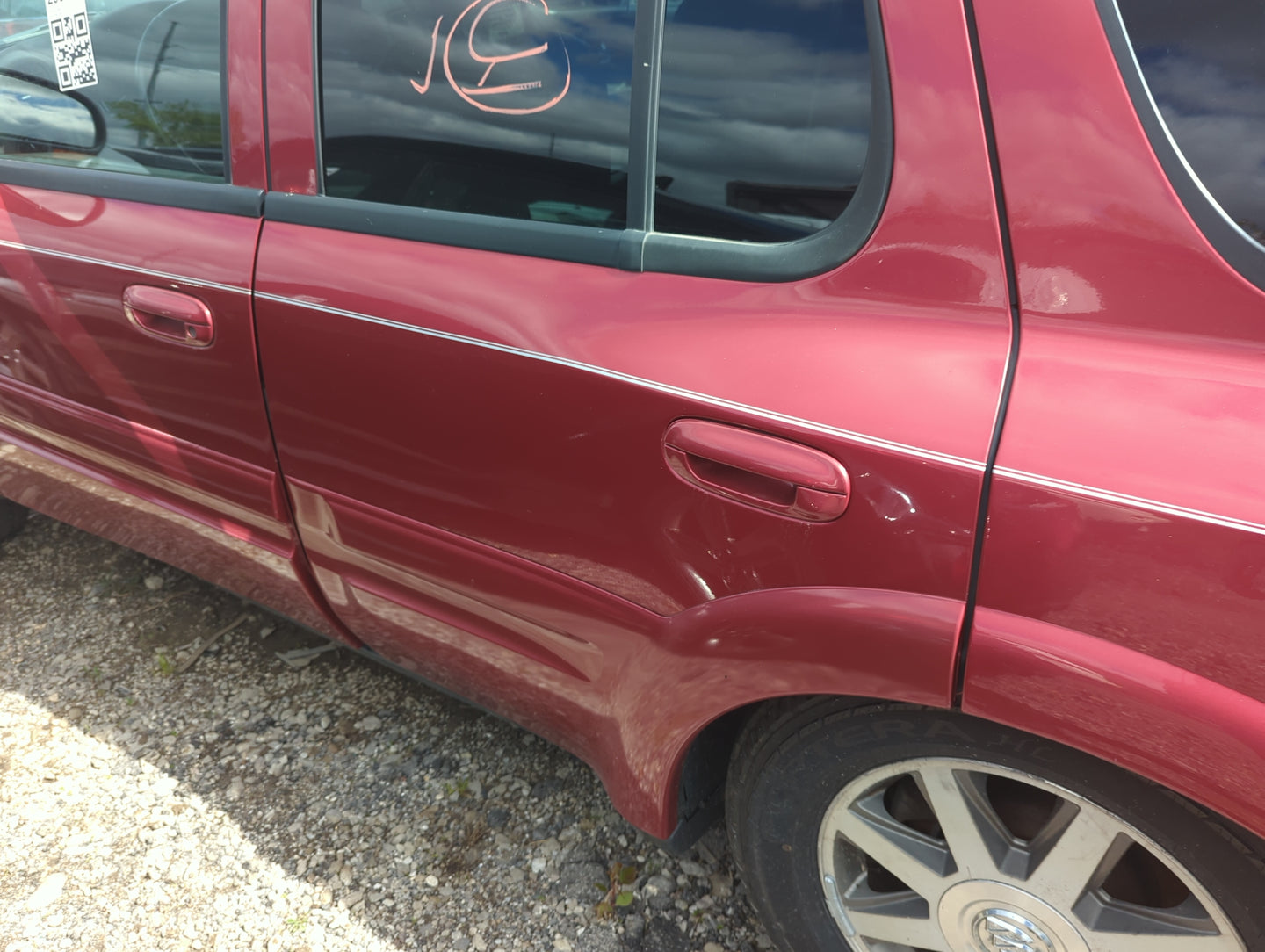 2005-2007 Buick Rainier Driver Rear Door Oem - Oemusedautoparts1.com