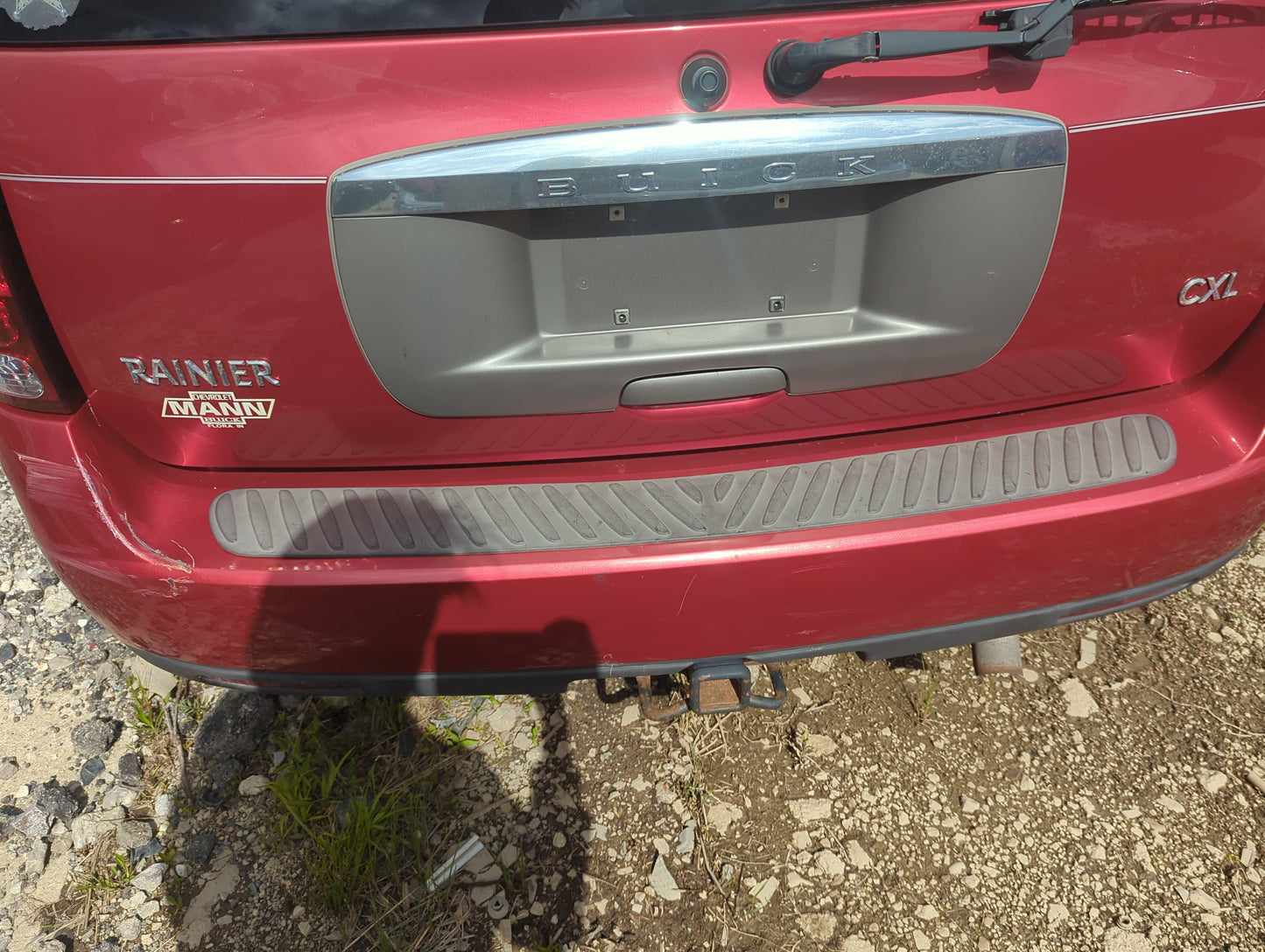 2004-2007 Buick Rainier Rear Bumper Assembly Oem - Oemusedautoparts1.com