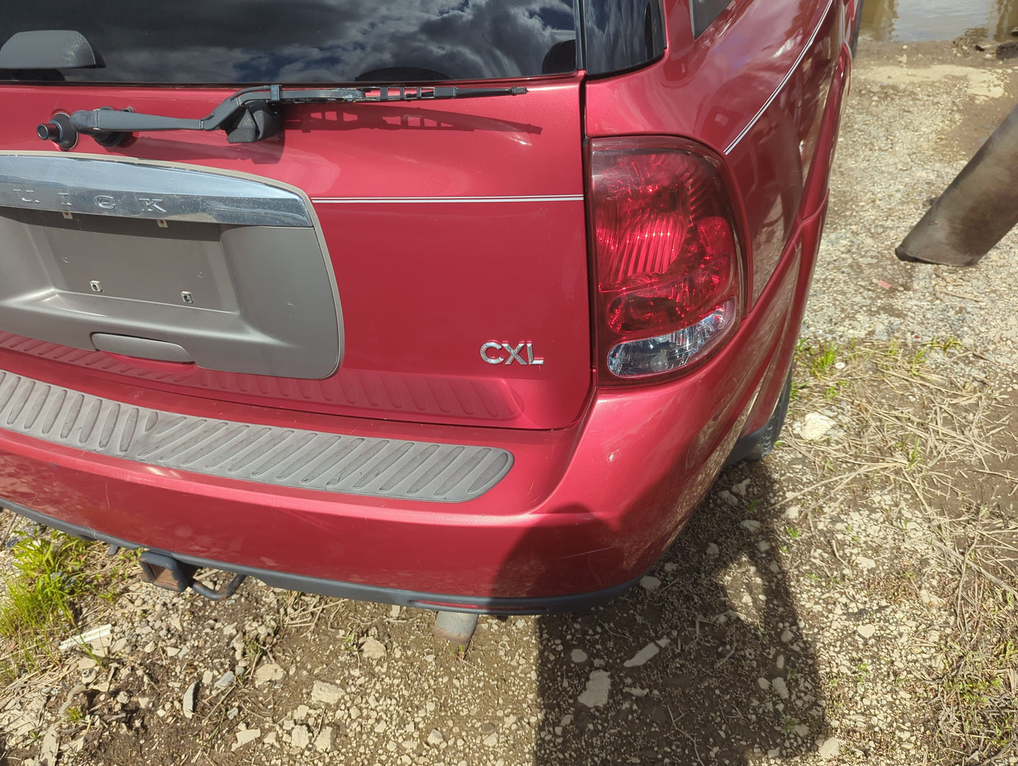 2004-2007 Buick Rainier Rear Bumper Assembly Oem - Oemusedautoparts1.com