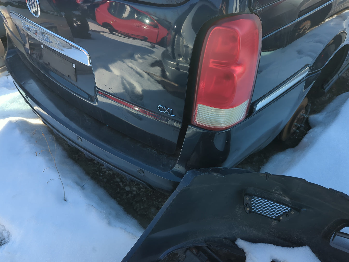 2005-2007 Buick Terraza Rear Bumper Assembly Oem 1269097 - Oemusedautoparts1.com