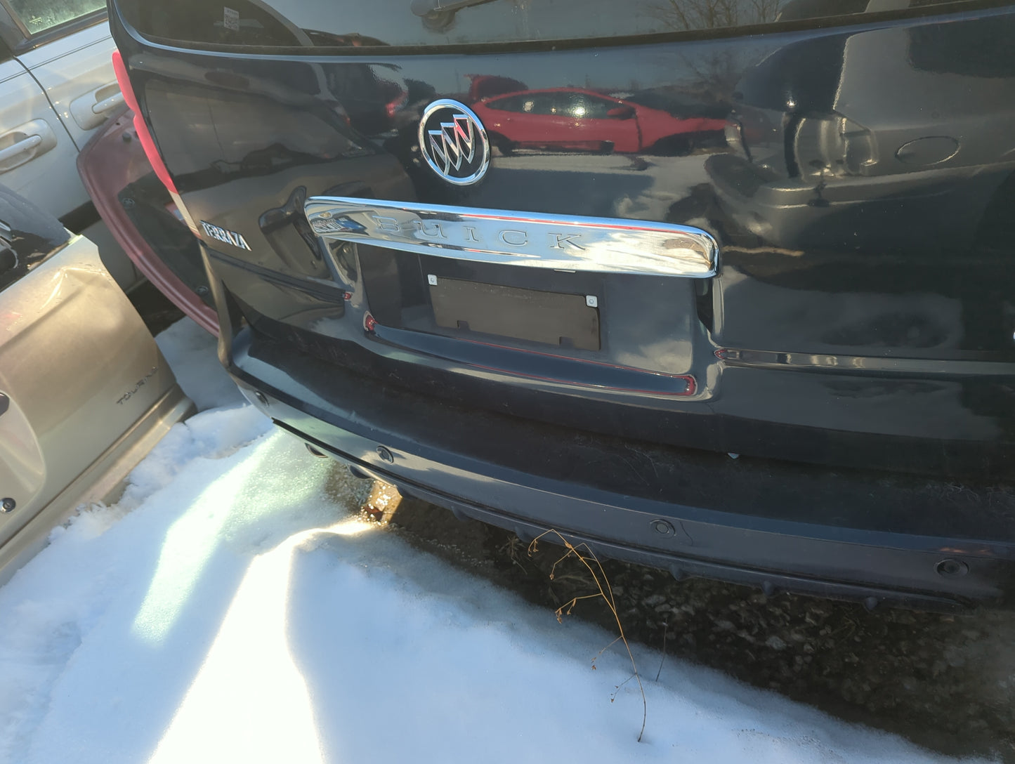 2005-2007 Buick Terraza Rear Bumper Assembly Oem 1269097 - Oemusedautoparts1.com