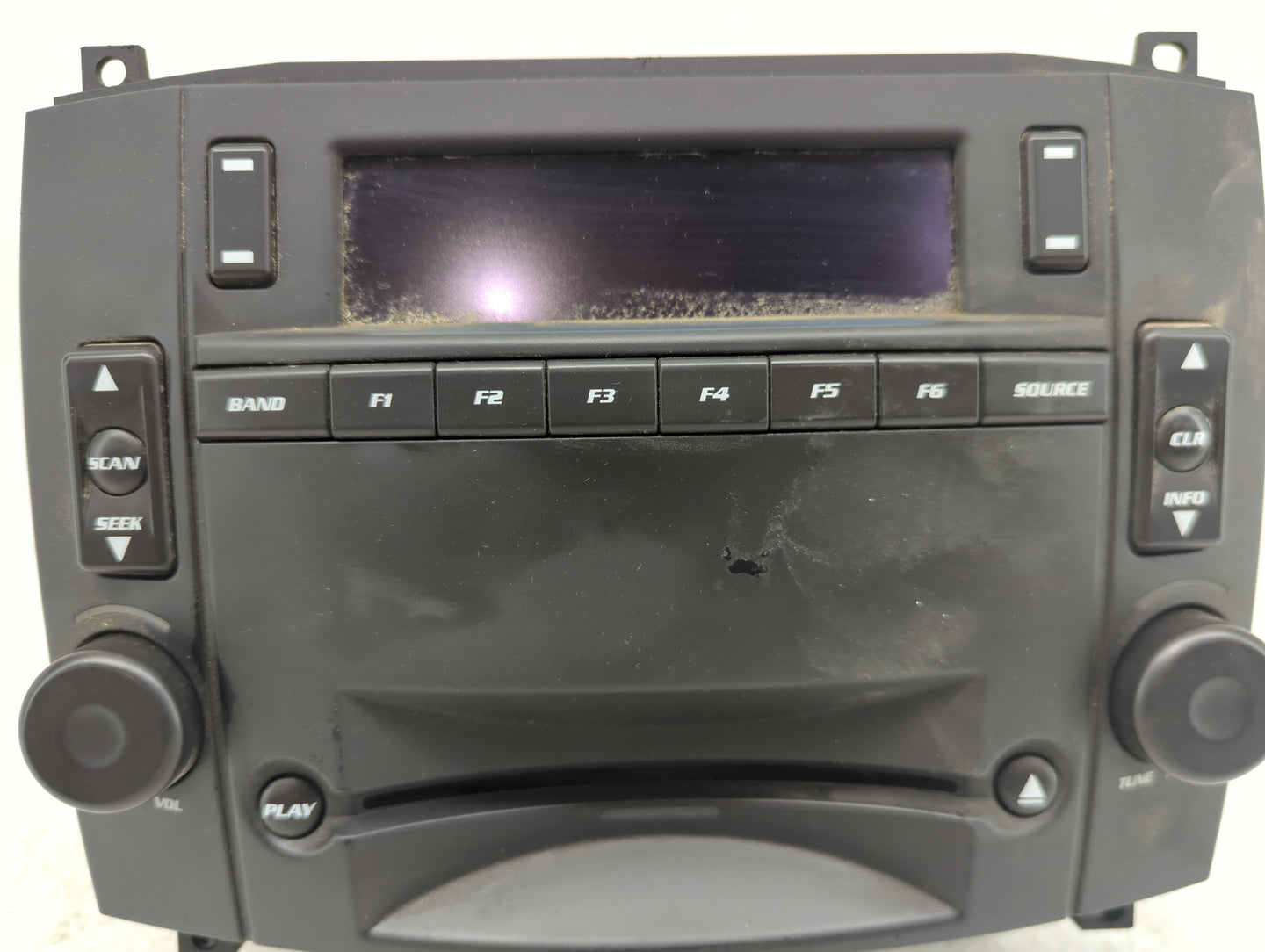 2004-2007 Cadillac Cts Radio AM FM Cd Player Receiver Replacement P/N:10 387 598 Fits Fits 2004 2005 2006 2007 OEM Used Auto
