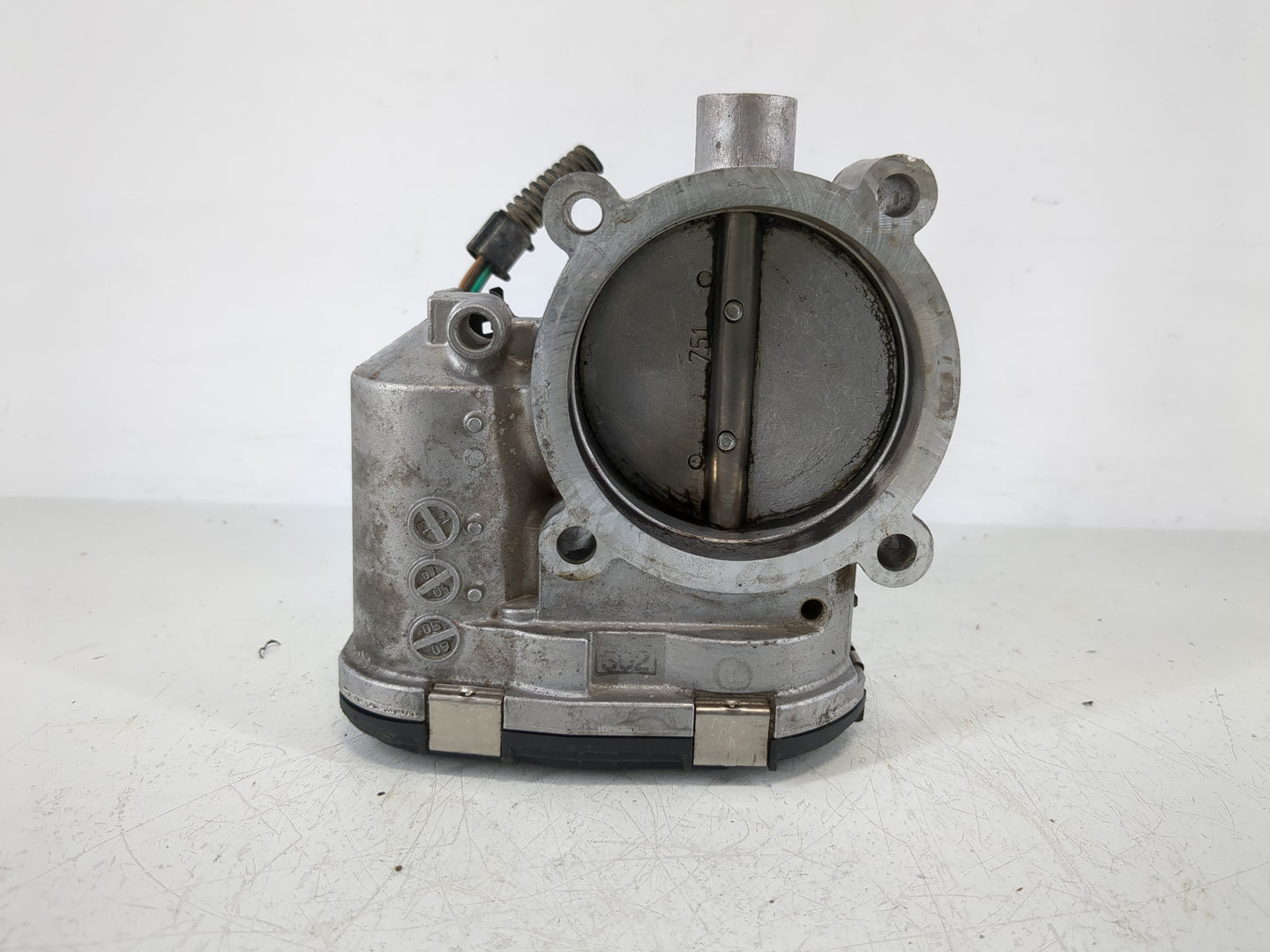 2005-2007 Cadillac Cts Throttle Body P/N:12592916 Fits Fits 2005 2006 2007 OEM Used Auto Parts - Oemusedautoparts1.com