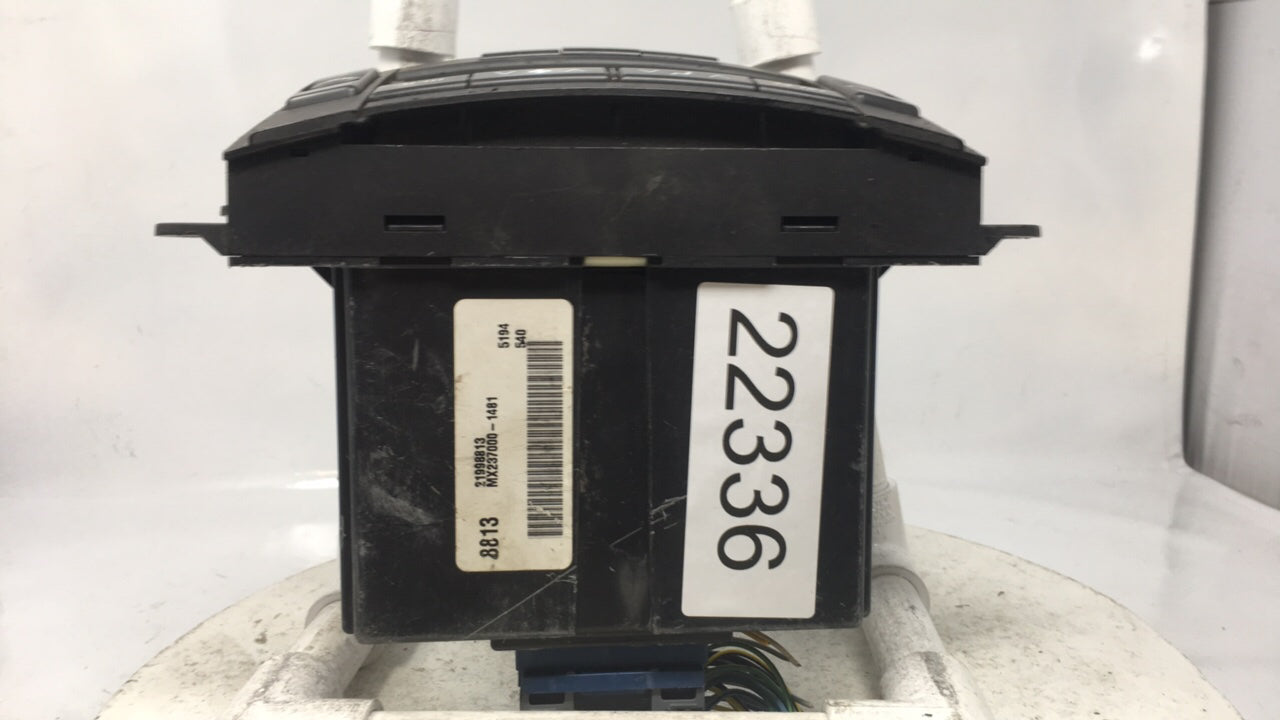 2005-2006 Cadillac Cts Climate Control Module Temperature AC/Heater Replacement P/N:21998813 Fits Fits 2005 2006 OEM Used Au