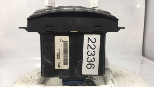 2005-2006 Cadillac Cts Climate Control Module Temperature AC/Heater Replacement P/N:21998813 Fits Fits 2005 2006 OEM Used Auto Parts