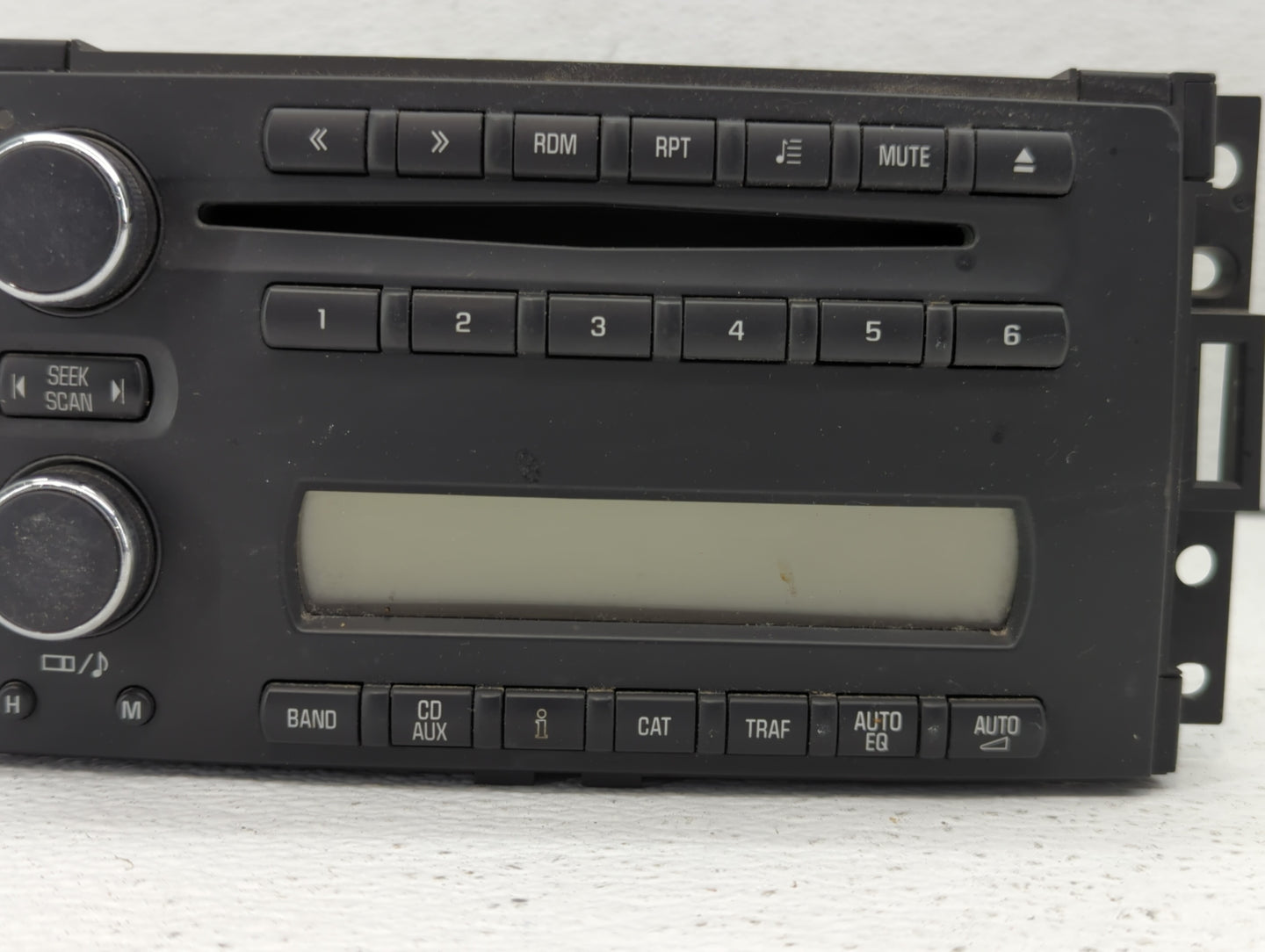 2004-2005 Cadillac Cts Radio AM FM Cd Player Receiver Replacement P/N:812546281 15144091 Fits Fits 2004 2005 OEM Used Auto P